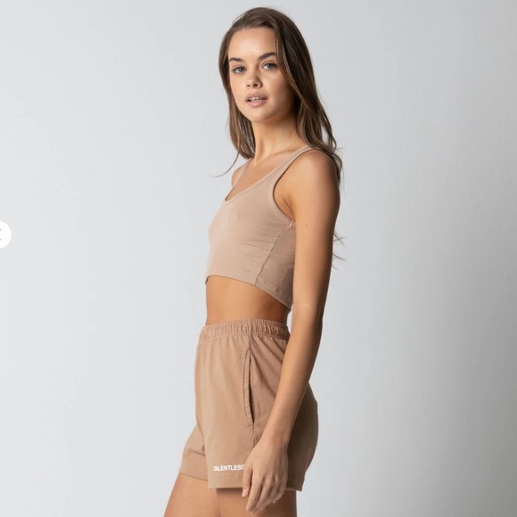 Talentless CROP MODAL TANK - NUDES - M - Picture 3 of 6
